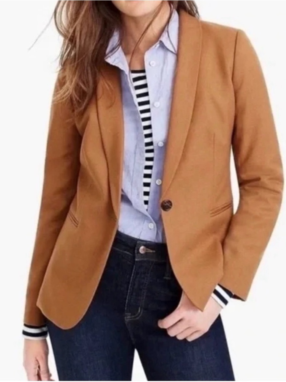 J Crew Parke Blazer in Wool Blend